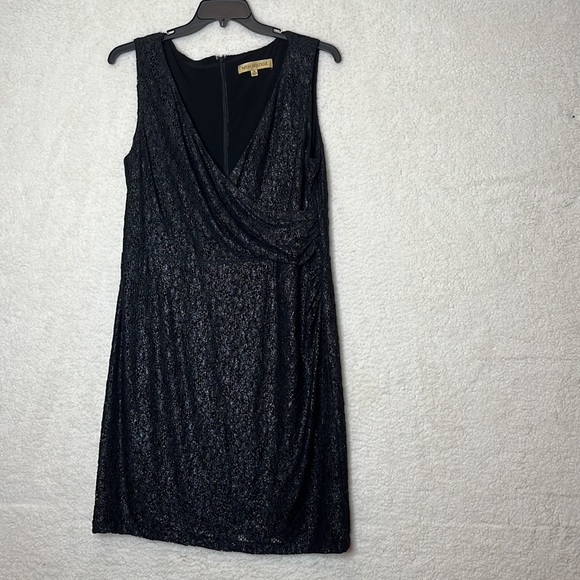 Nipon Boutique Womens Dress and Jacket Black Suit Set Size 16 PLUS SIZE - Picture 6 of 11